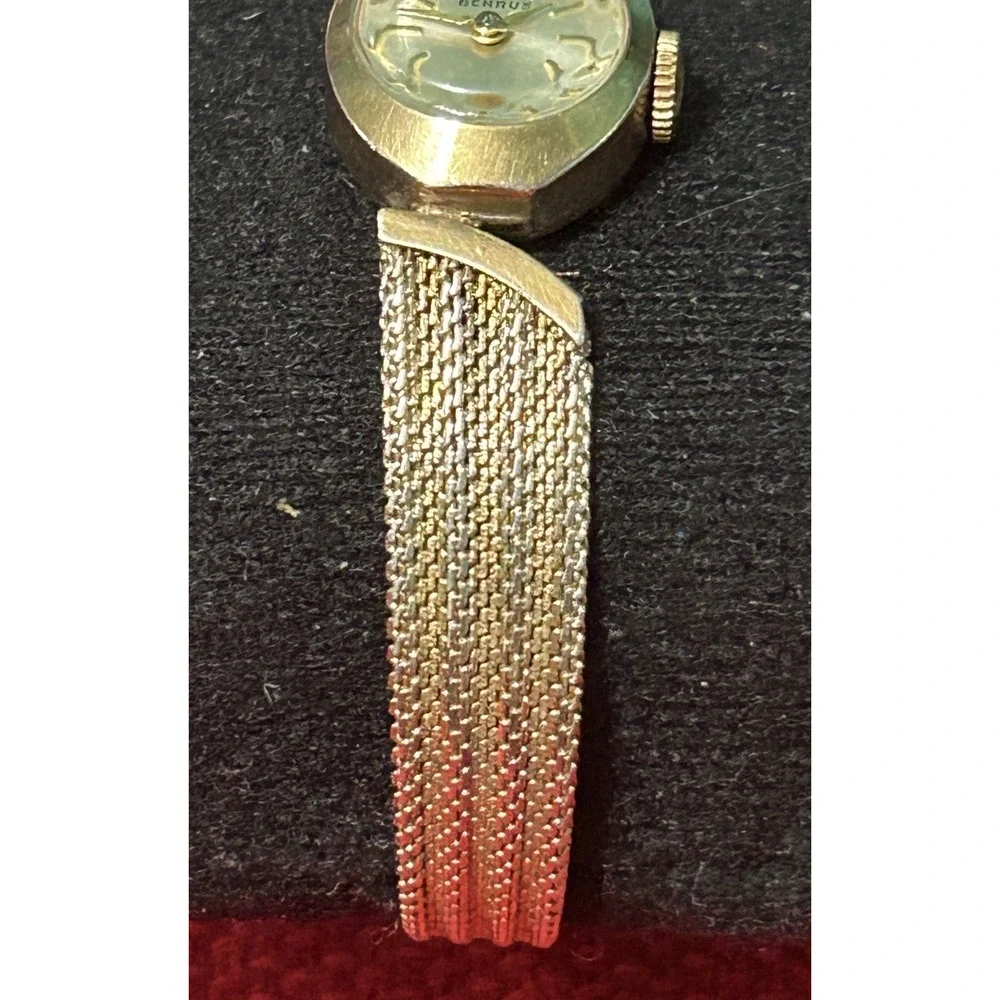 Vintage Benrus Ladies‎ Mechanical Watch 20 Micron Electroplate 10KGF Band - Picture 5 of 15